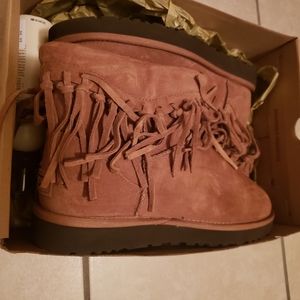 Ugg "Wynona" Fringe Booties